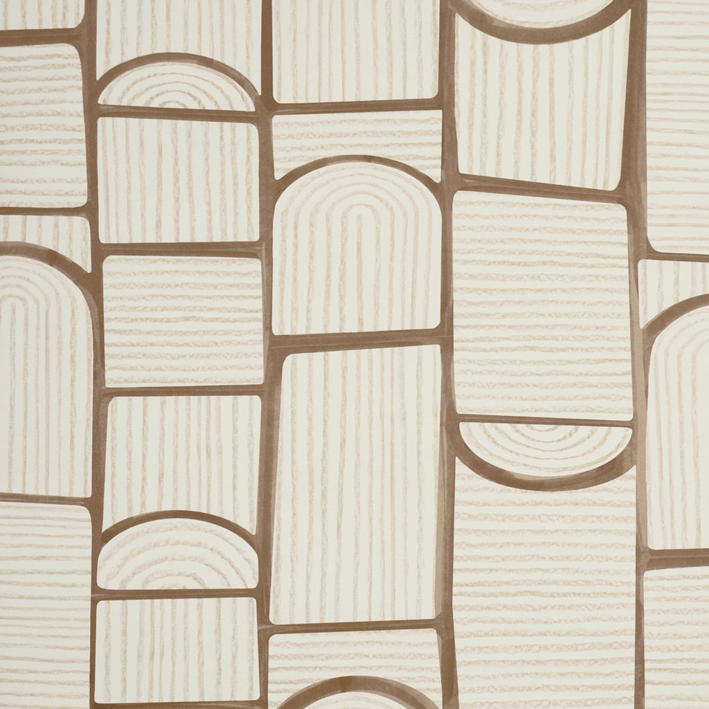 Bloomsbury Wallpaper - Teak