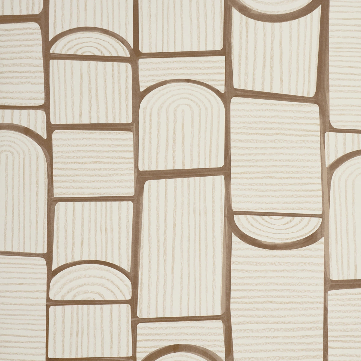 Bloomsbury Wallpaper - Teak