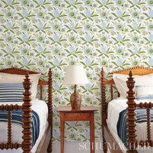 Load image into Gallery viewer, Lafayette Botanical Wallpaper in an interior setting