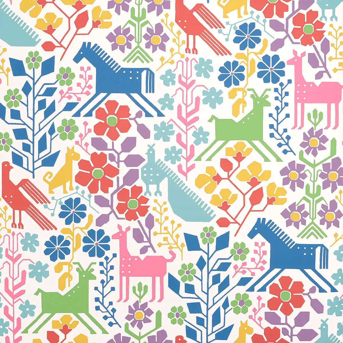 Lupita Wallpaper - Vibrant Multi