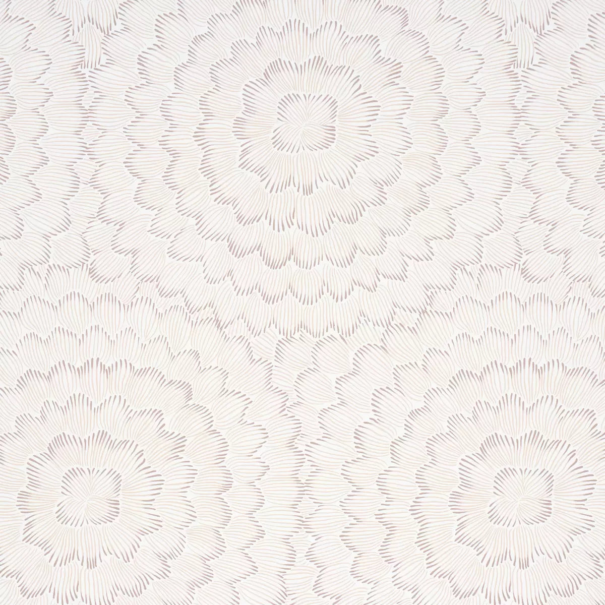 Feather Bloom Wallpaper - Chai