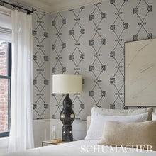 Load image into Gallery viewer, Nicolette Wallpaper in an interior setting