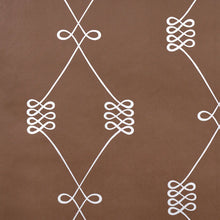 Load image into Gallery viewer, Nicolette Wallpaper - Silver On Brown