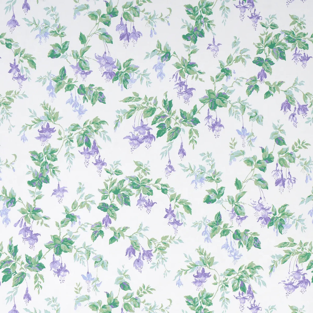 Garden Gate Wallpaper - Violet