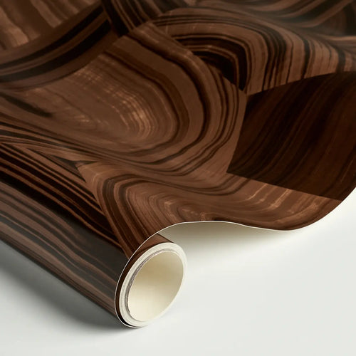 Agate Slice Wallpaper in an interior setting