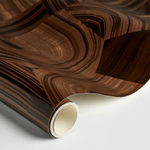 Load image into Gallery viewer, Agate Slice Wallpaper in an interior setting