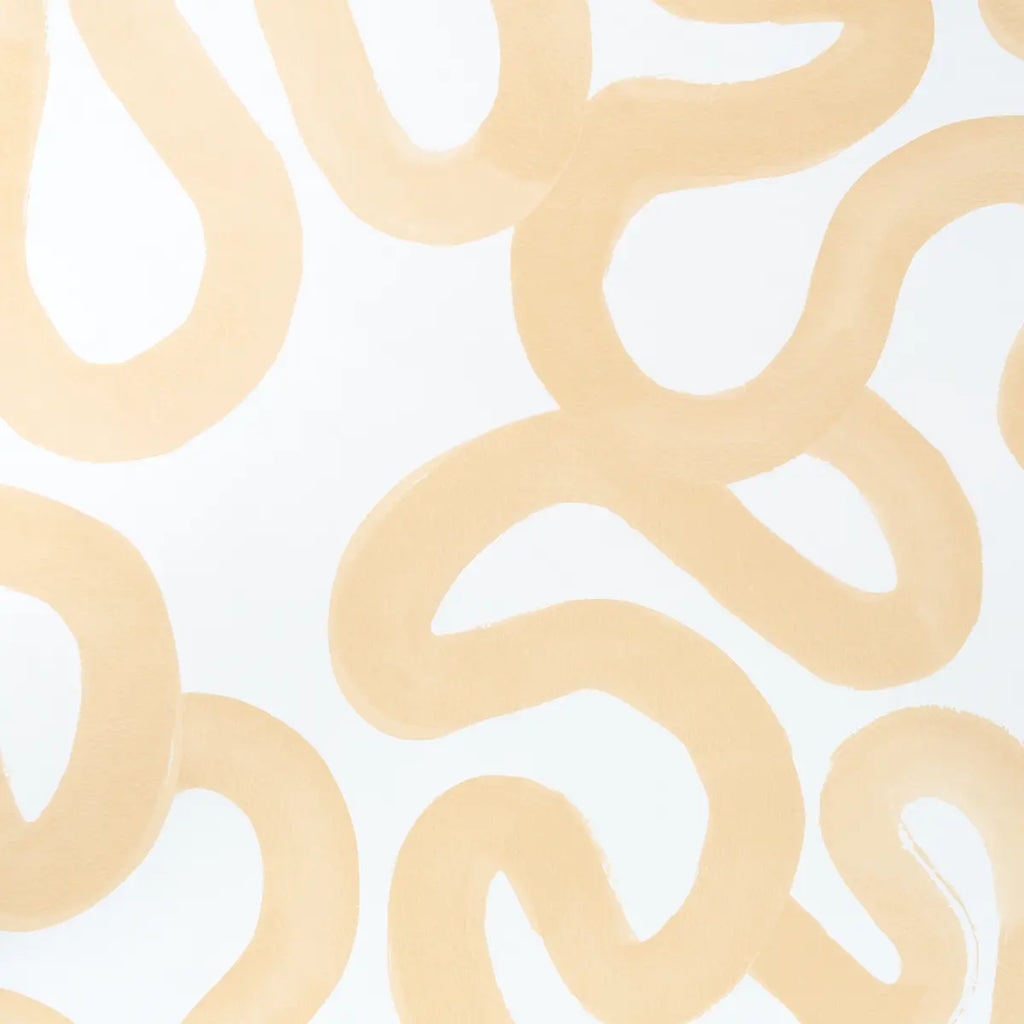 Trace Wallpaper - Ochre