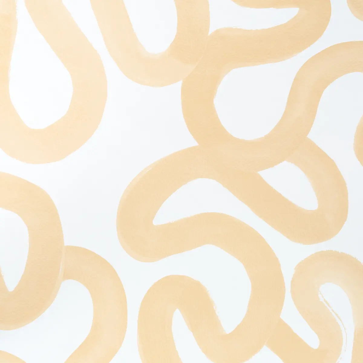 Trace Wallpaper - Ochre