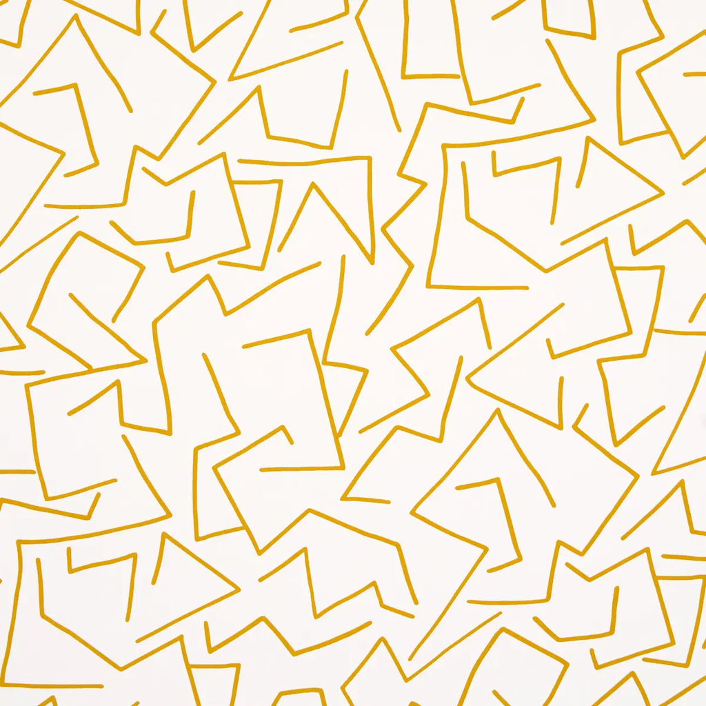 Tangent Wallpaper - Ochre
