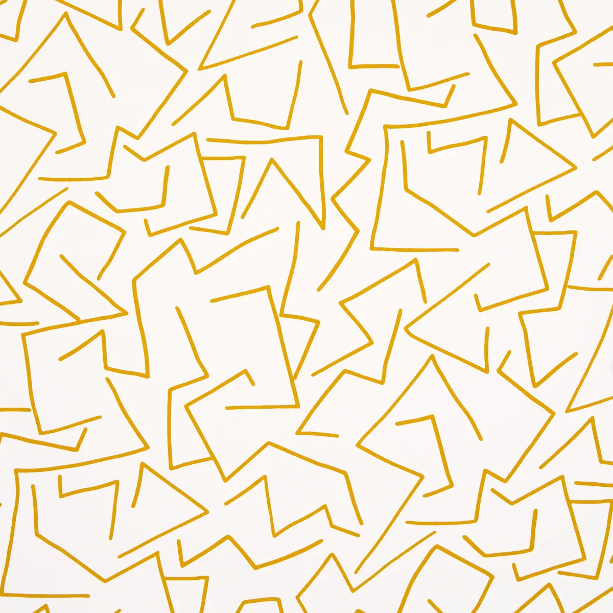Tangent Wallpaper - Ochre