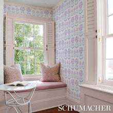 Load image into Gallery viewer, Anjuna Floral Wallpaper in an interior setting