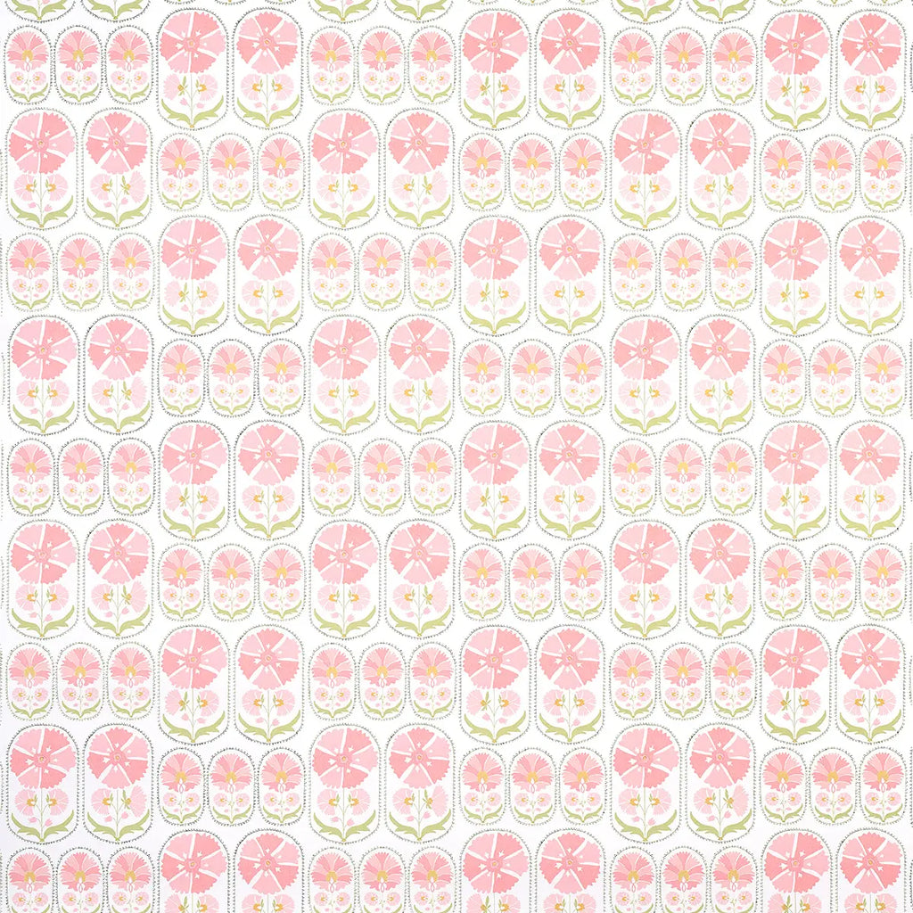 Anjuna Floral Wallpaper - Blush