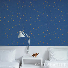 Load image into Gallery viewer, Scattered Stars Wallpaper in an interior setting