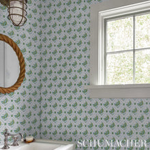 Load image into Gallery viewer, Basile Trellis Wallpaper in an interior setting