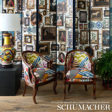 Load image into Gallery viewer, Le Grand Tour Wallpaper in an interior setting