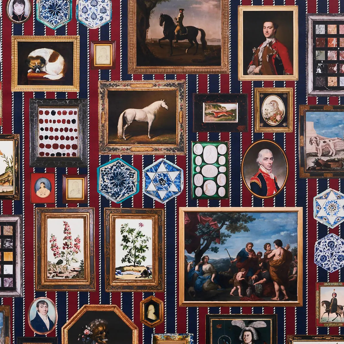 Le Grand Tour Wallpaper - Stripe