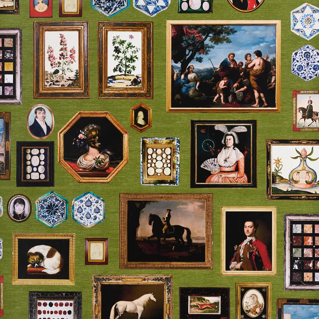 Le Grand Tour Wallpaper - English Green