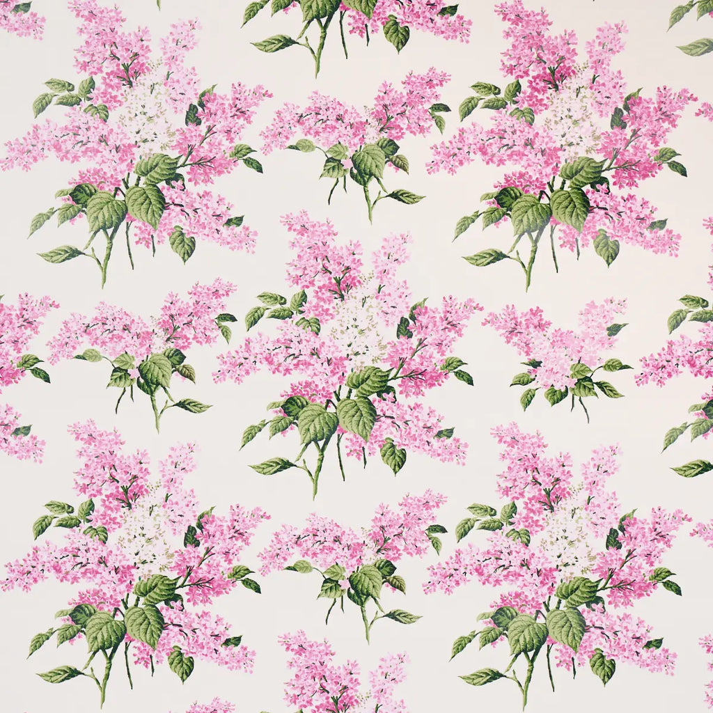 Proust's Lilacs Wallpaper - Pink