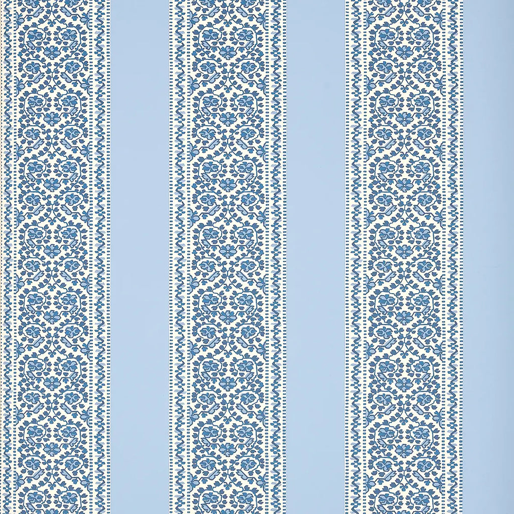 Jasmine Wallpaper - Indigo