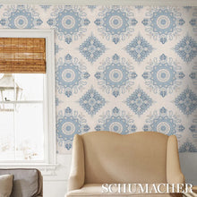 Load image into Gallery viewer, Montecito Medallion Wallpaper in an interior setting