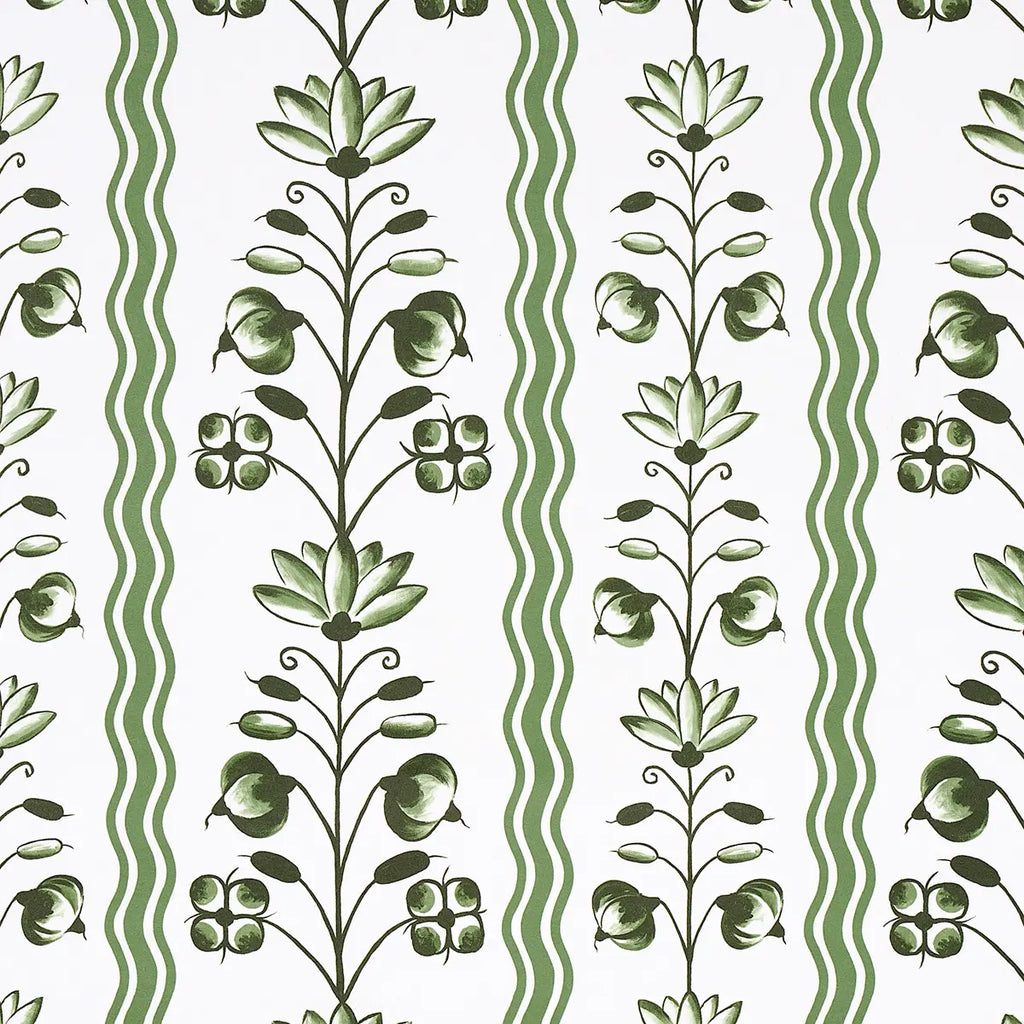 Delft Waves Wallpaper