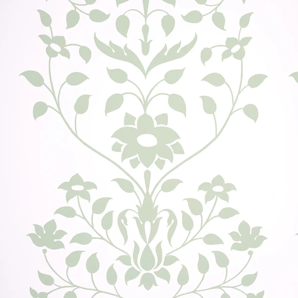 Jaipur Mughal Flower Wallpaper