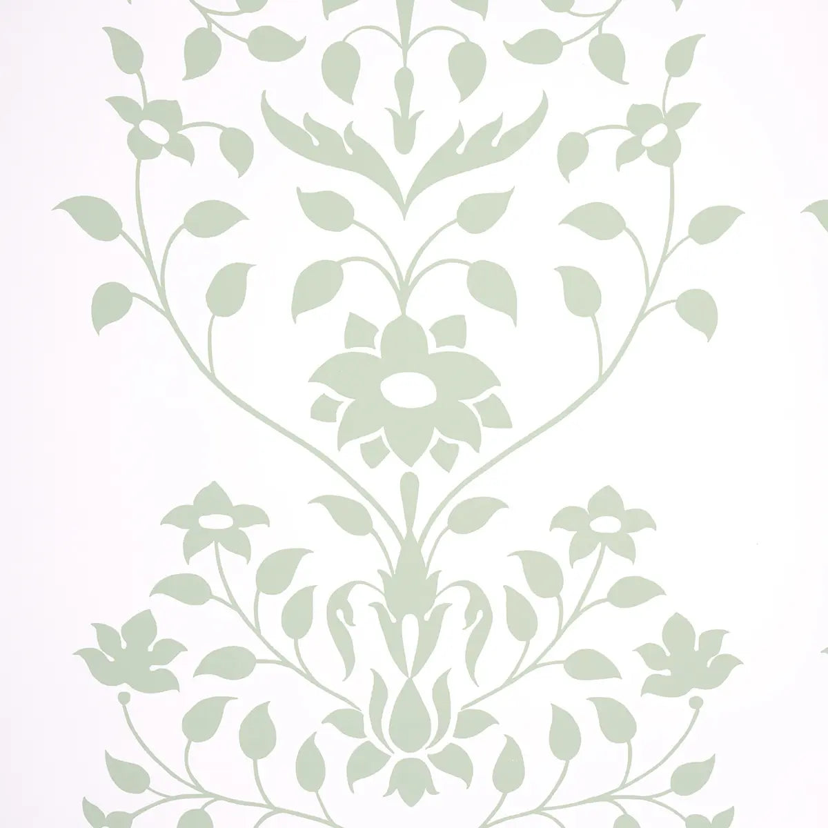 Jaipur Mughal Flower Wallpaper