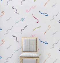 Load image into Gallery viewer, Beth Wallpaper in an interior setting
