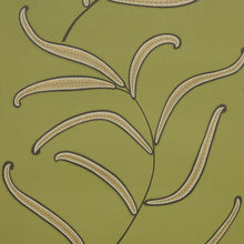 Load image into Gallery viewer, Caterpillar Leaf Wallpaper - Meadow Green