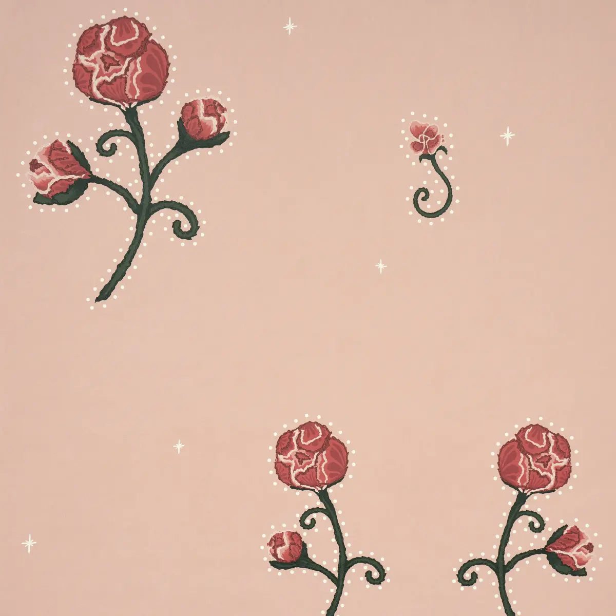 Rhinestone Cowboy Wallpaper - Pink