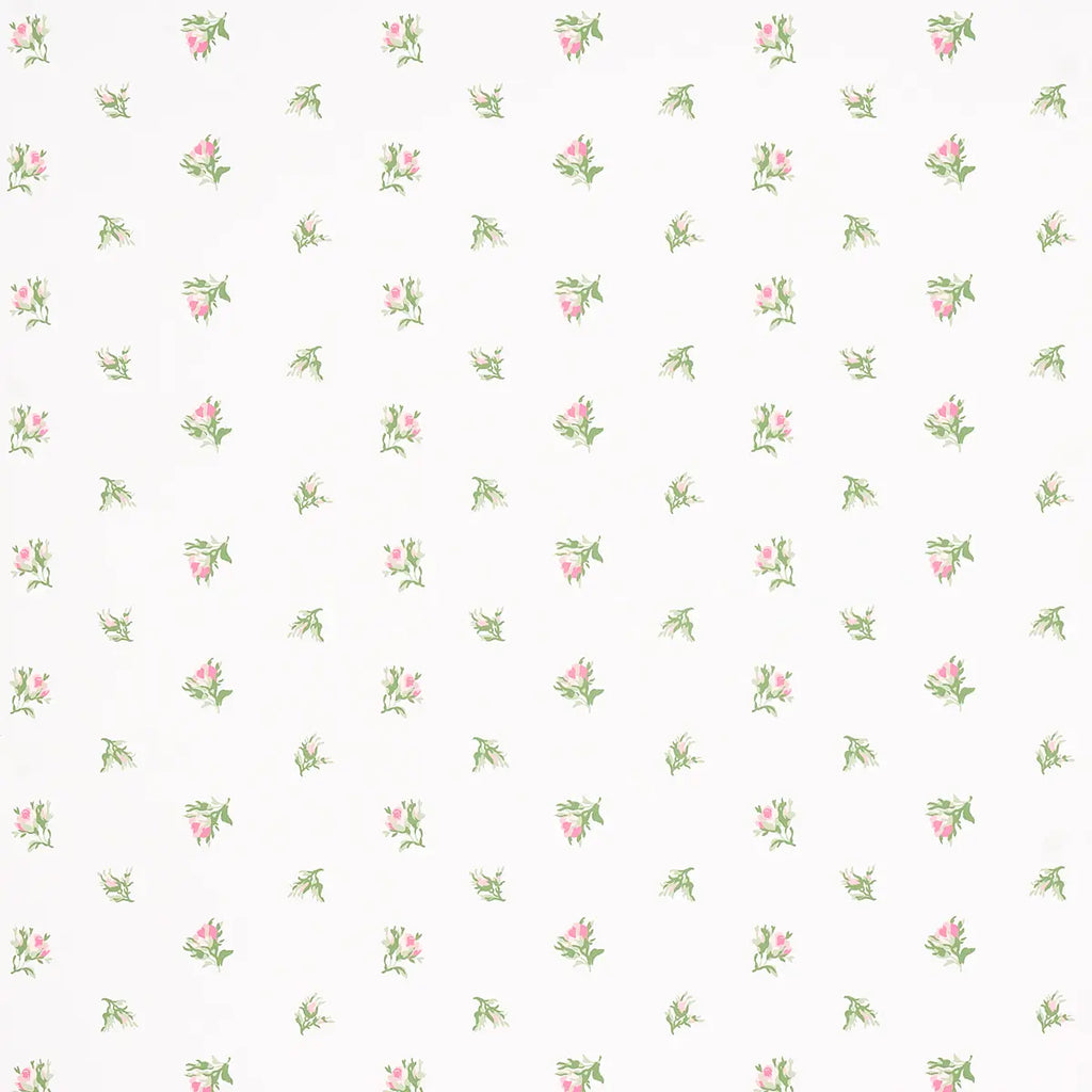 Margie Floral Wallpaper - Rose