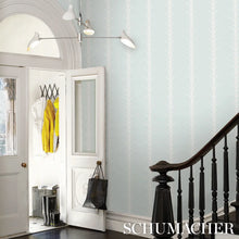 Load image into Gallery viewer, Acanthus Stripe Wallpaper in an interior setting