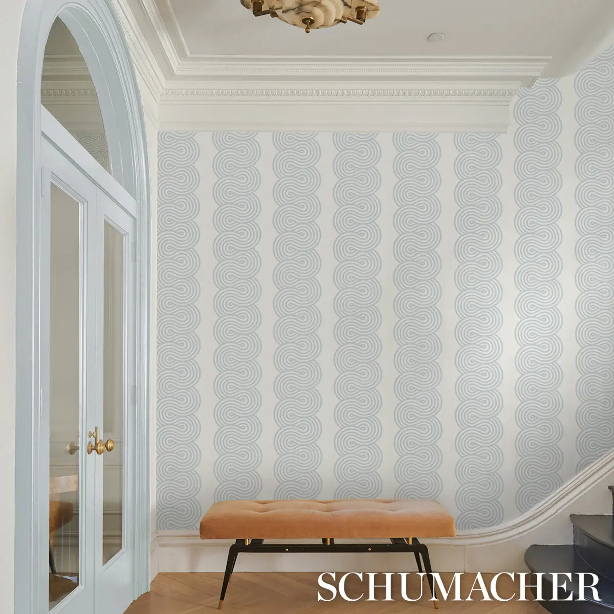 Giraldi Wallpaper in an interior setting