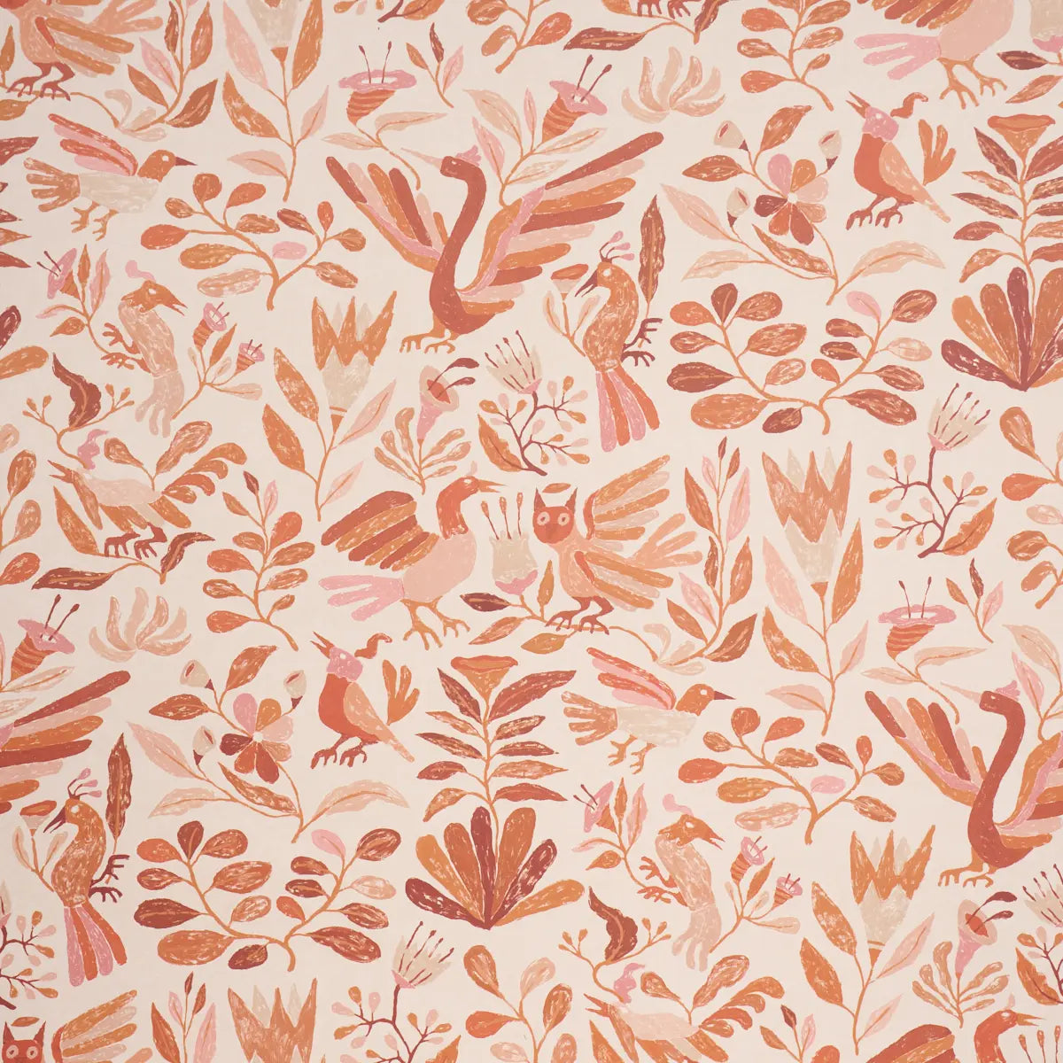 Canopy Wallpaper - Terracotta