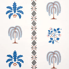 Load image into Gallery viewer, Willard House Stencil Wallpaper - Blue