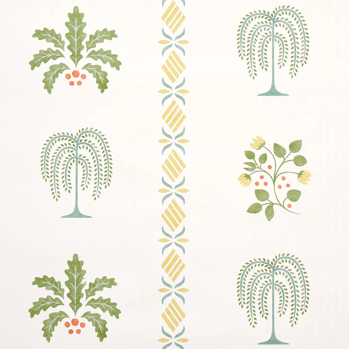 Willard House Stencil Wallpaper