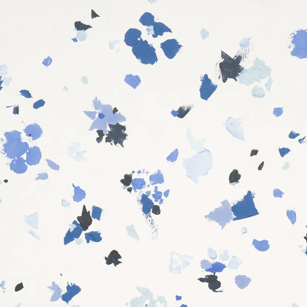 Fairfarren Wallpaper - Clean Blue