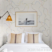 Load image into Gallery viewer, Turini Wallpaper in an interior setting