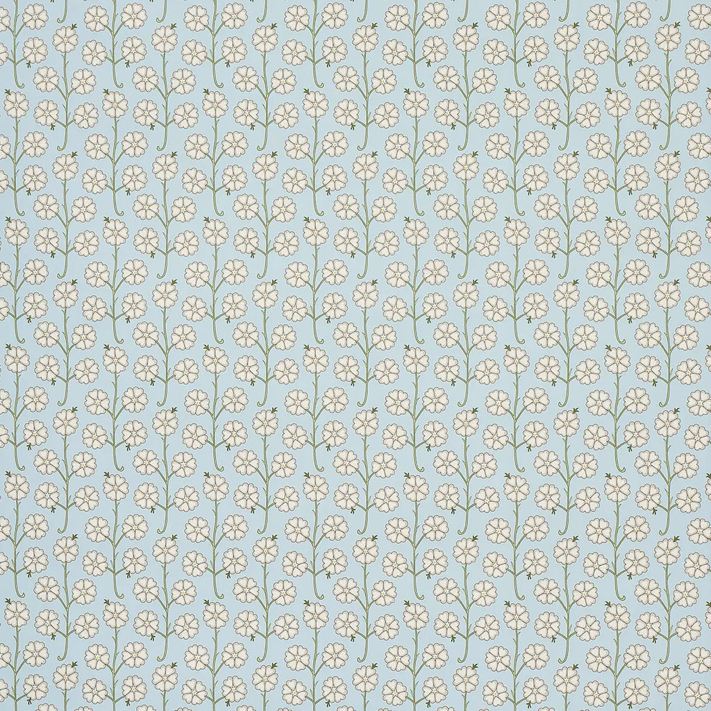 Gardenia Wallpaper - Egg Blue