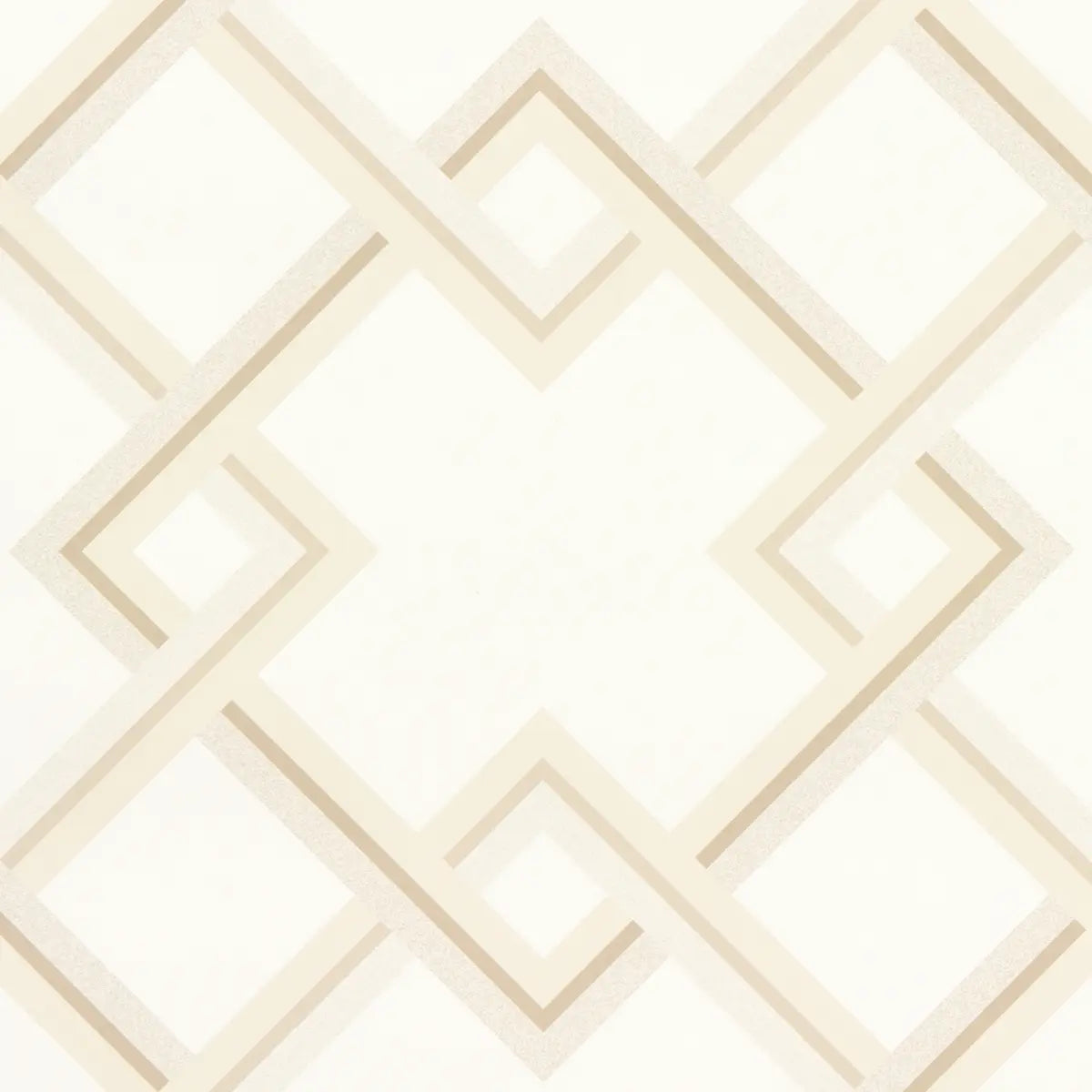 Mah Jong Wallpaper - Light Ivory