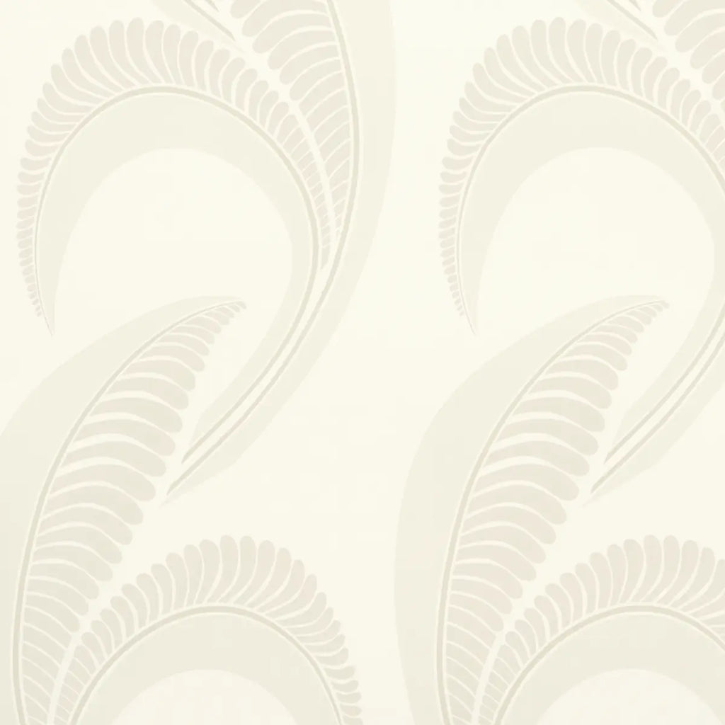 Banana Leaf Wallpaper - Ivory