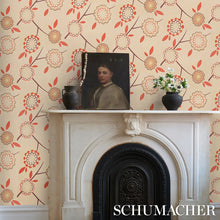 Load image into Gallery viewer, Birdtree Wallpaper in an interior setting
