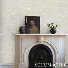 Load image into Gallery viewer, Hollywood Grape Wallpaper in an interior setting