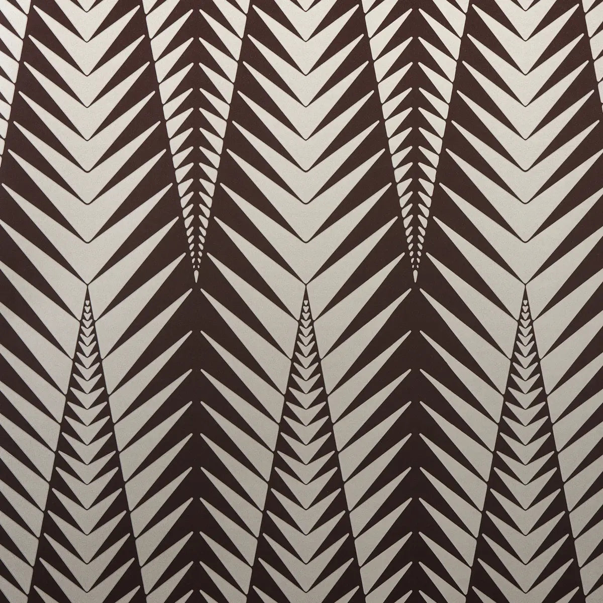Zebra Wallpaper - Brown Silver