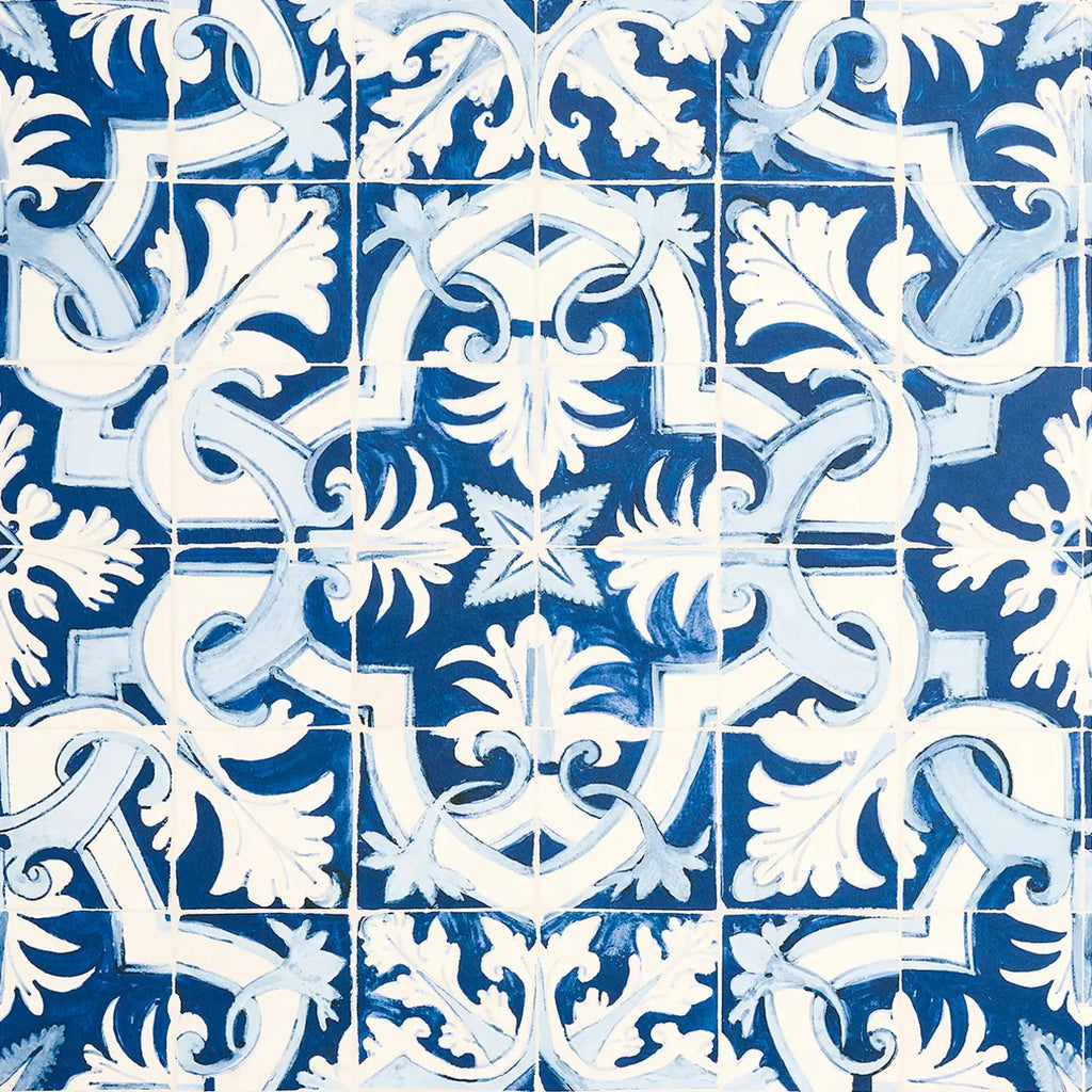Azulejos Wallpaper - Azure