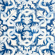 Load image into Gallery viewer, Azulejos Wallpaper - Azure