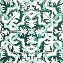 Load image into Gallery viewer, Azulejos Wallpaper - Emerald