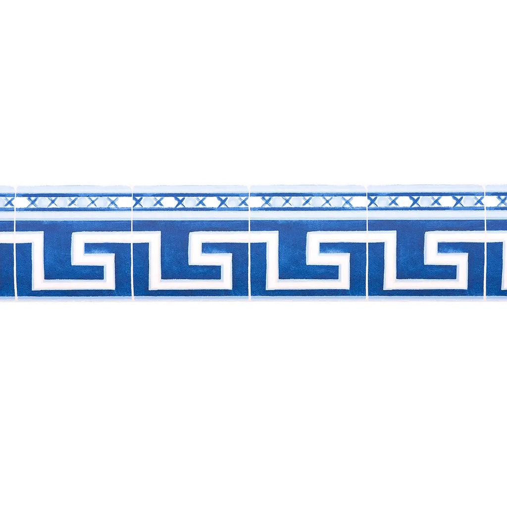 Azulejos Border Wallpaper
