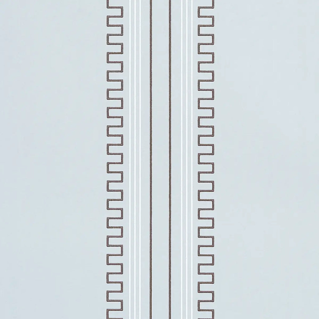 Greco Stripe Wallpaper - Sky