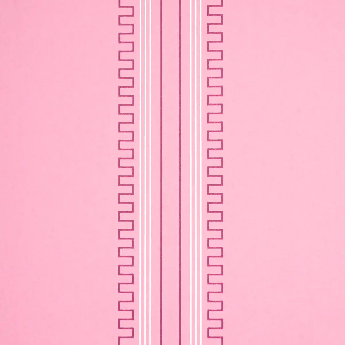 Greco Stripe Wallpaper - Pink